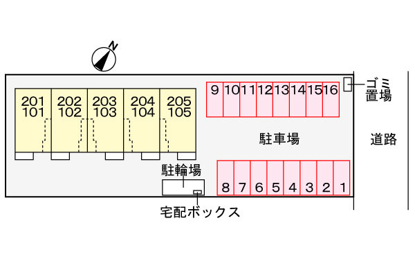 【駐車場】 | レジャリー　バッド | 駐車場