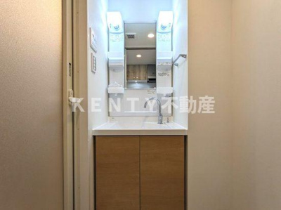 【洗面所】 | ハーモニーレジデンス蒲田アートヴィラ | コンパクトで使いやすいお風呂です