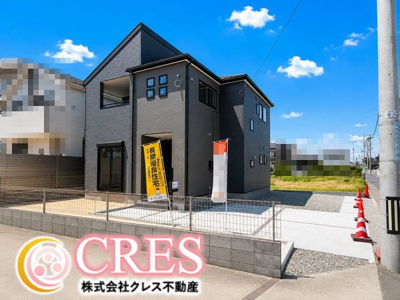 【前面道路含む現地写真】 | ☆☆新築分譲　郡山市横塚6丁目H　限定１棟！！　長期優良住宅♪  | 完成しました！！