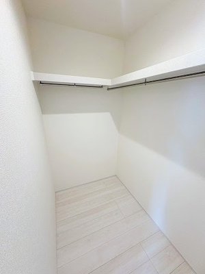 【収納】 | ☆☆新築分譲　郡山市横塚6丁目H　限定１棟！！　長期優良住宅♪  | 各棟ウォークインクローゼット付・2号棟納戸付！！