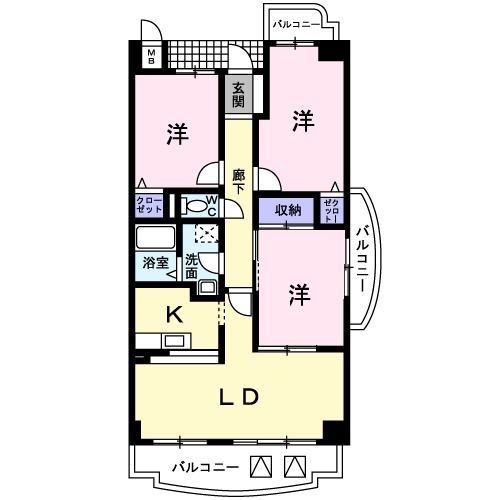 グラン・アルシェの間取り