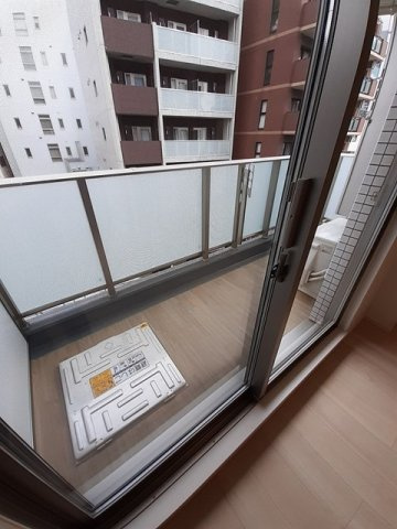 ファヴール本郷のバルコニー