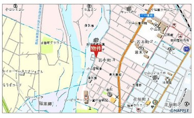 【地図】 | タマタウン若木町