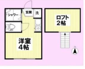 フェリスシャンテの間取り