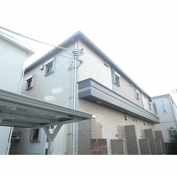 調布市調布ケ丘２丁目のアパートの外観
