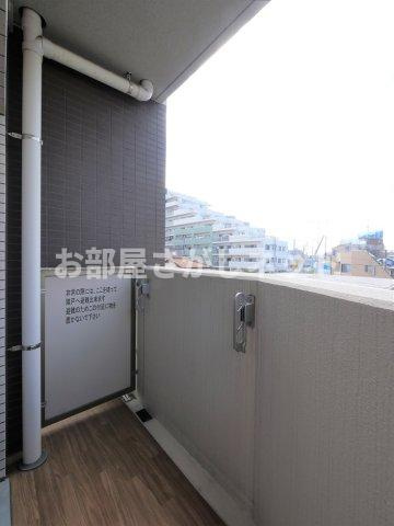 ラフィスタ本蓮沼【おとり物件なし】#学生・社会人にオススメ！初期費用分割払いOK！のバルコニー