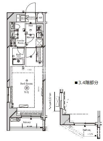ラフィスタ本蓮沼【おとり物件なし】#学生・社会人にオススメ！初期費用分割払いOK！の間取り