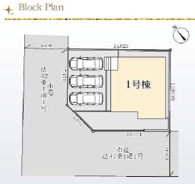 船橋市前原東6丁目第3の区画図