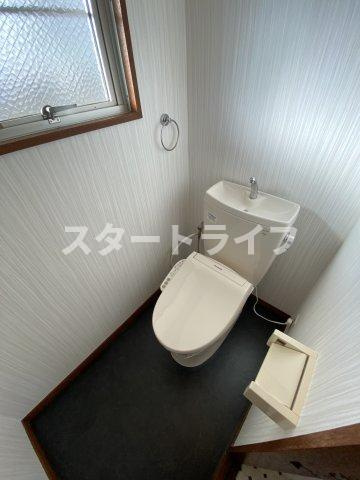 大阪市東淀川区東中島２丁目の賃貸マンションのトイレ