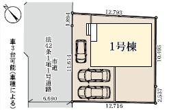千葉市中央区仁戸名町第7の区画図