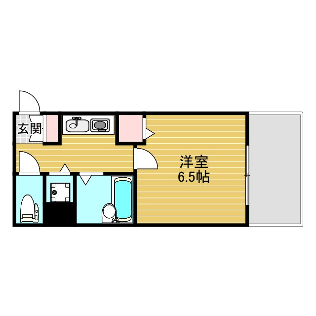 ストリーム江坂の間取り