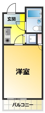 シャルマンフジ久米田五番館の間取り
