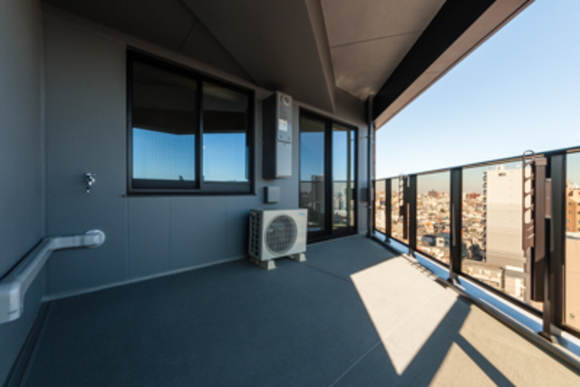 堀之内マンションのバルコニー|※写真は同タイプ住戸です。