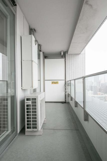 白金タワーのバルコニー|※写真は同タイプ住戸です。