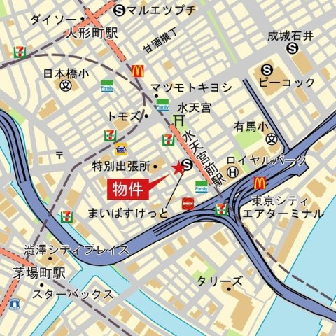 Ｇｒａｎ　Ｆｅｌｉｃｉａ　日本橋の地図