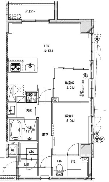 エルスタンザ西荻ｍｏｄｅｒｎｏの間取り