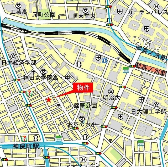 アーバネックス神保町の地図