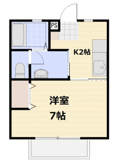 【間取り】 | エーデルハイム　Ｂ | 間取りです。