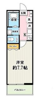 【間取り】 | ソレイユ西大宮 | 間取りです。