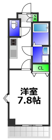 ルミエール八尾駅前の間取り