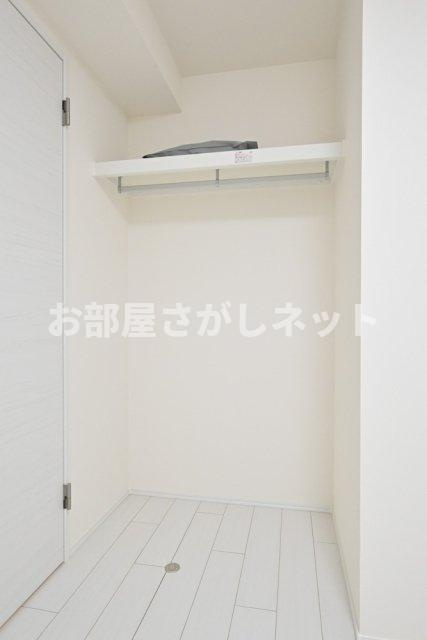 長楽町屋レジデンス【おとり物件なし】#学生・社会人にオススメ！初期費用分割払いOK！の収納|オープンクローゼット