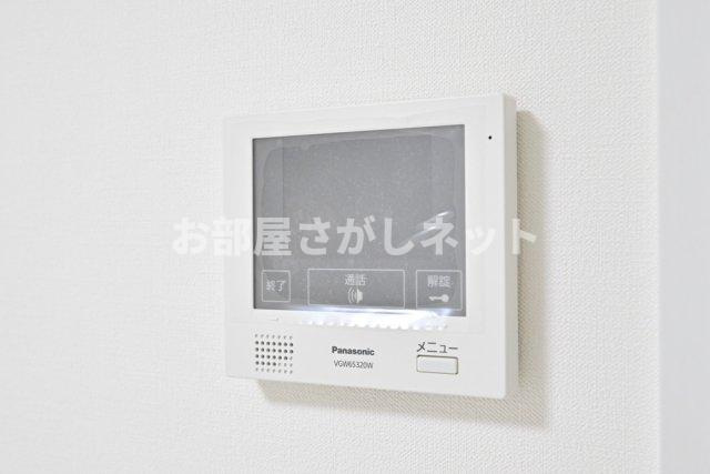 長楽町屋レジデンス【おとり物件なし】#学生・社会人にオススメ！初期費用分割払いOK！のセキュリティ|モニター付オートロック
