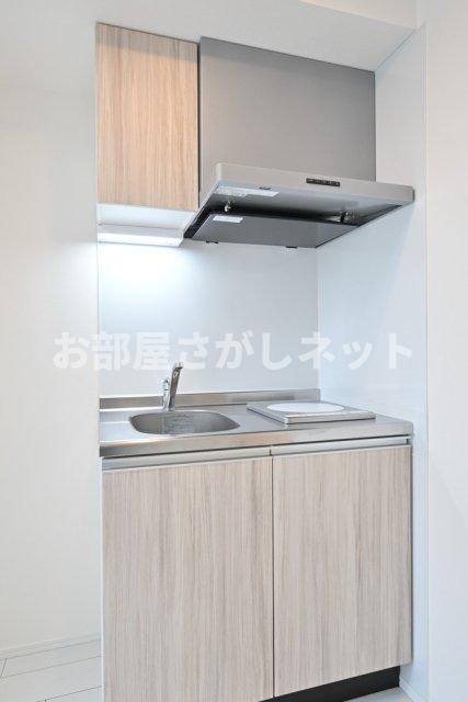 長楽町屋レジデンス【おとり物件なし】#学生・社会人にオススメ！初期費用分割払いOK！のキッチン|1口IHコンロ