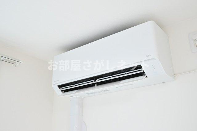 長楽町屋レジデンス【おとり物件なし】#学生・社会人にオススメ！初期費用分割払いOK！の設備|エアコン