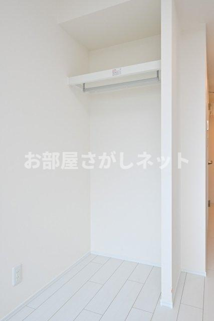 長楽町屋レジデンス【おとり物件なし】#学生・社会人にオススメ！初期費用分割払いOK！の収納|オープンクローゼット