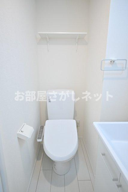 長楽町屋レジデンス【おとり物件なし】#学生・社会人にオススメ！初期費用分割払いOK！のトイレ