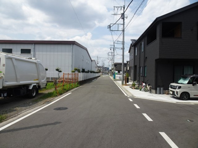【前面道路含む現地写真】 | 新築　JR相模線　上溝駅　JR横浜線　相模原駅　横山台2