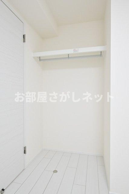 長楽町屋レジデンス【おとり物件なし】#学生・社会人にオススメ！初期費用分割払いOK！の収納|オープンクローゼット