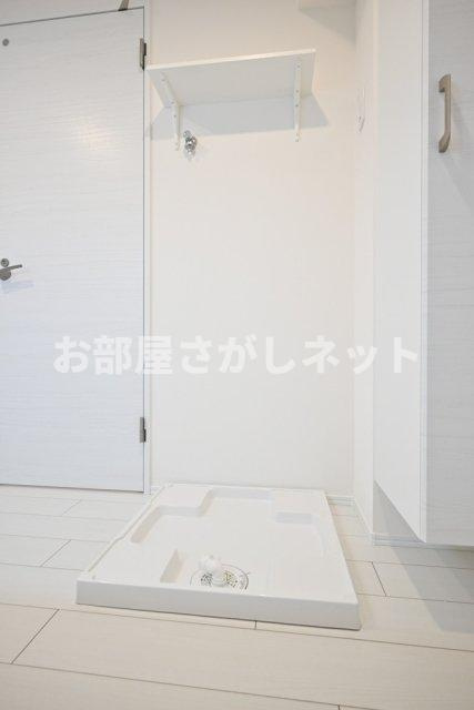 長楽町屋レジデンス【おとり物件なし】#学生・社会人にオススメ！初期費用分割払いOK！の設備|室内洗濯機置場