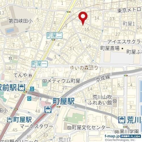 長楽町屋レジデンス【おとり物件なし】#学生・社会人にオススメ！初期費用分割払いOK！の地図