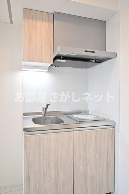 長楽町屋レジデンス【おとり物件なし】#学生・社会人にオススメ！初期費用分割払いOK！のキッチン|1口IHコンロ