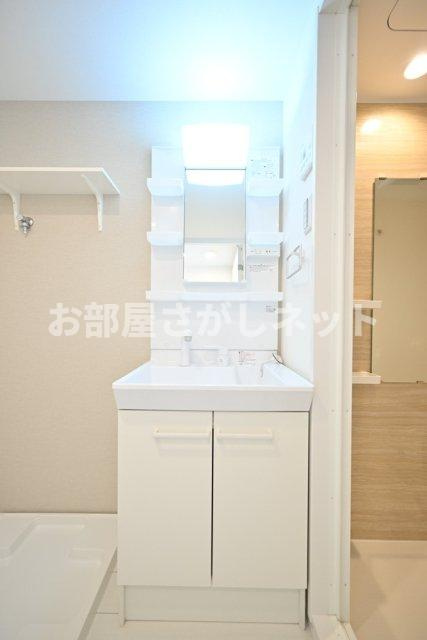 長楽町屋レジデンス【おとり物件なし】#学生・社会人にオススメ！初期費用分割払いOK！の洗面所
