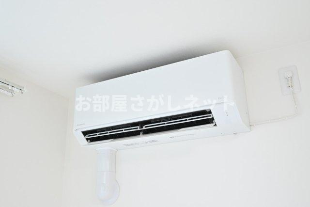 長楽町屋レジデンス【おとり物件なし】#学生・社会人にオススメ！初期費用分割払いOK！の設備|エアコン