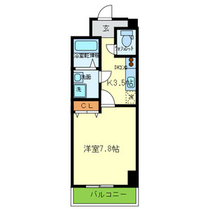 ルミエール八尾駅前の間取り