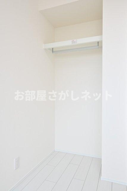 長楽町屋レジデンス【おとり物件なし】#学生・社会人にオススメ！初期費用分割払いOK！の収納|オープンクローゼット