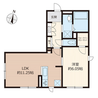 【間取り】 | ウィスタリア小竹向原