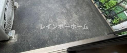 ノースヒルズ平和台のバルコニー