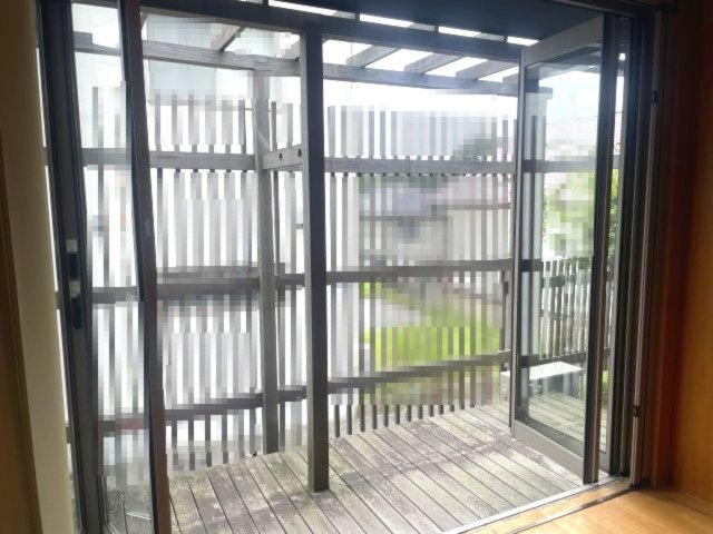 大津市和邇春日3丁目中古戸建の設備|ウッドデッキ
