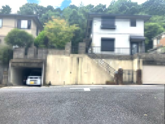 大津市和邇春日3丁目中古戸建の前面道路含む現地写真