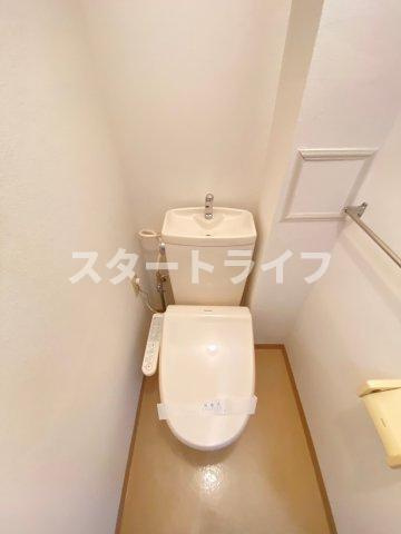 大阪市淀川区宮原１丁目の賃貸マンションのトイレ