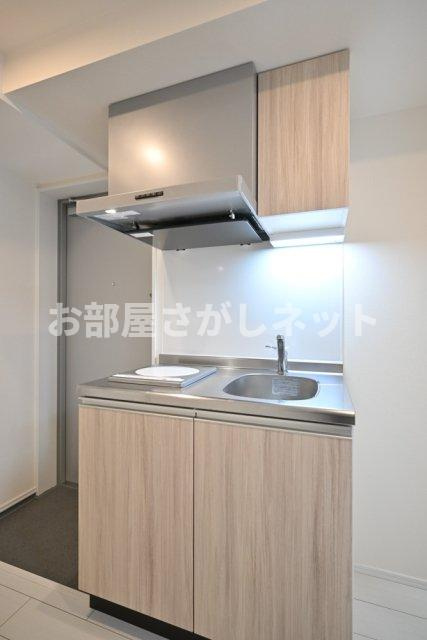 長楽町屋レジデンス【おとり物件なし】#学生・社会人にオススメ！初期費用分割払いOK！のキッチン|1口IHコンロ