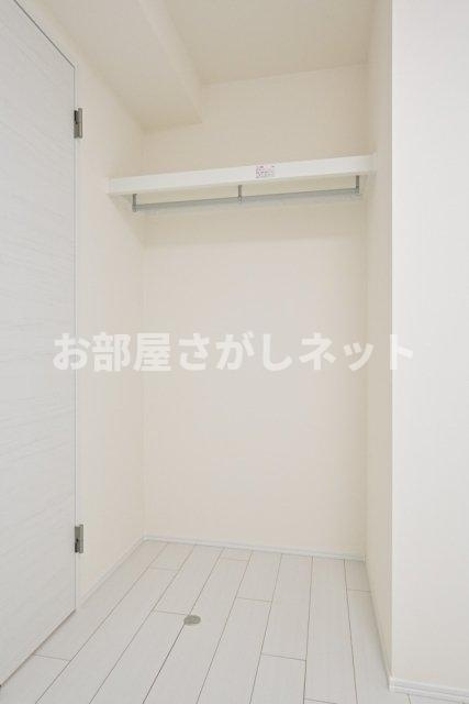 長楽町屋レジデンス【おとり物件なし】#学生・社会人にオススメ！初期費用分割払いOK！の収納|オープンクローゼット