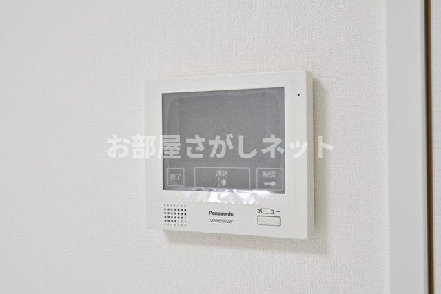 長楽町屋レジデンス【おとり物件なし】#学生・社会人にオススメ！初期費用分割払いOK！のセキュリティ|モニター付オートロック