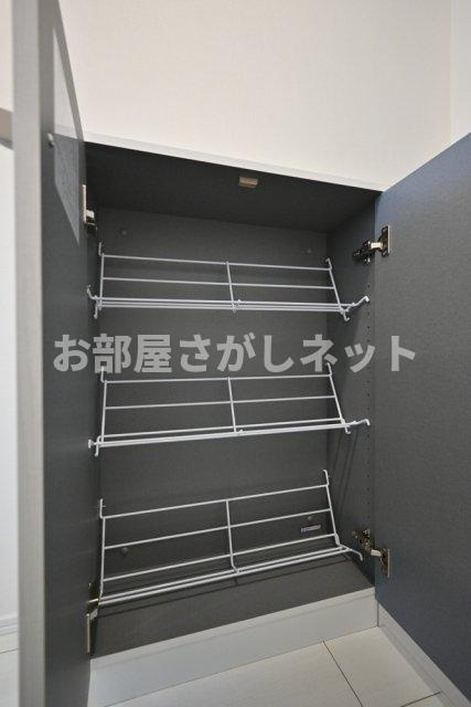 長楽町屋レジデンス【おとり物件なし】#学生・社会人にオススメ！初期費用分割払いOK！の収納|靴入