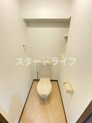大阪市淀川区宮原１丁目の賃貸マンションのトイレ