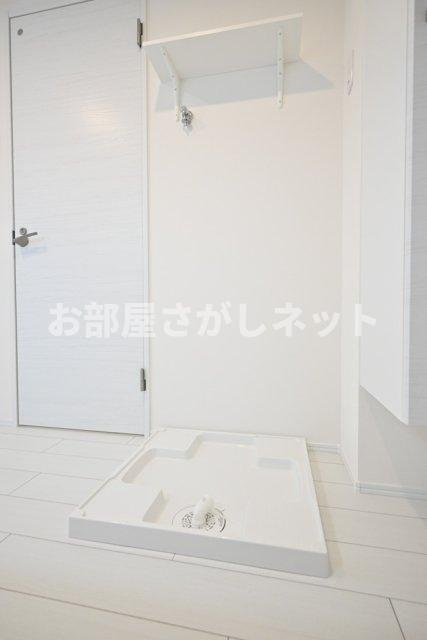 長楽町屋レジデンス【おとり物件なし】#学生・社会人にオススメ！初期費用分割払いOK！の設備|室内洗濯機置場